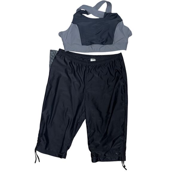 UV Skinz Classic Swim Jammerz and Swim Bra Size XL Sun Protection Swimwear - Picture 1 of 6